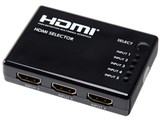 CYBER・HDMIセレクター 5in1 CY-P4HDSE5-BK2