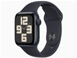 Apple Watch SE 第2世代 GPSモデル 40mm MR9Y3J/A [ミッドナイトスポーツバンド M/L]