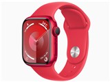 Apple Watch Series 9 GPSモデル 41mm MRXH3J/A [(PRODUCT)REDスポーツバンド M/L]