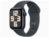 Apple Watch SE 第2世代 GPSモデル 40mm MXE73J/A [ミッドナイトスポーツバンド S/M]