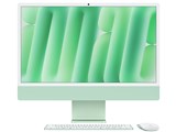 iMac 24インチ Retina 4.5Kディスプレイモデル M4チップ 10コアGPU 512GB SSD 16GBメモリ MWV03J/A [グリーン]