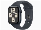 Apple Watch SE 第2世代 GPSモデル 44mm MXEK3J/A [ミッドナイトスポーツバンド M/L]