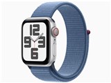 Apple Watch SE 第2世代 GPS+Cellularモデル 40mm MRGQ3J/A [シルバー/ウインターブルースポーツループ]