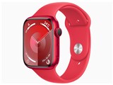 Apple Watch Series 9 GPSモデル 45mm MRXJ3J/A [(PRODUCT)REDスポーツバンド S/M]