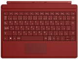 Surface 3 タイプ カバー A7Z-00071 [レッド]
