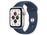 Apple Watch SE GPS+Cellularモデル 44mm MKRY3J/A [アビスブルースポーツバンド]