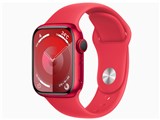 Apple Watch Series 9 GPS+Cellularモデル 41mm MRY63J/A [(PRODUCT)REDスポーツバンド S/M]
