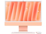 iMac 24インチ Retina 4.5Kディスプレイモデル M4チップ 10コアGPU 512GB SSD 16GBメモリ [オレンジ]