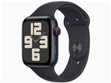 Apple Watch SE 第2世代 GPS+Cellularモデル 44mm MRH83J/A [ミッドナイトスポーツバンド M/L]