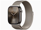 Apple Watch Series 10 GPS+Cellularモデル 46mm MWYC3J/A [ナチュラルチタニウムケース・ナチュラルミラネーゼループ M/L]