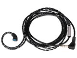 DEBUT Cable IEM2pin QDC-CABLE-DEBUT-CIEM2PIN-BK ミニプラグ⇔2ピン [Black 1.2m]