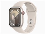 Apple Watch Series 9 GPS+Cellularモデル 41mm MRHP3J/A [スターライトスポーツバンド M/L]