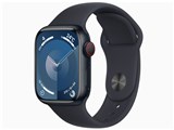 Apple Watch Series 9 GPS+Cellularモデル 41mm MRHT3J/A [ミッドナイトスポーツバンド M/L]