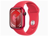 Apple Watch Series 9 GPS+Cellularモデル 41mm MRY83J/A [(PRODUCT)REDスポーツバンド M/L]