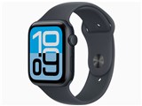 Apple Watch SE 3 GPSモデル 44mm MEHN4J/A [ミッドナイトスポーツバンド S/M]