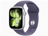 Apple Watch Series 11 GPSモデル 42mm MEU74J/A [シルバー・パープルフォグスポーツバンド M/L]