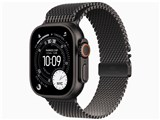 Apple Watch Ultra 3 GPS+Cellularモデル 49mm MF1Q4J/A [ブラック・ブラックチタニウムミラネーゼループ M]