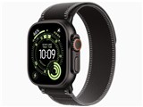 Apple Watch Ultra 3 GPS+Cellularモデル 49mm MF1H4J/A [ブラック・ブラック/チャコールトレイルループ M/L]