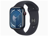 Apple Watch Series 9 GPS+Cellularモデル 45mm MRMD3J/A [ミッドナイトスポーツバンド M/L]