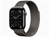 Apple Watch Series 11 GPS+Cellularモデル 42mm MF8U4J/A [スレートチタニウムケース・スレートミラネーゼループ]