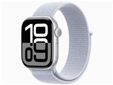 Apple Watch Series 10 GPS+Cellularモデル 42mm MWX53J/A [シルバー・ブルークラウドスポーツループ]