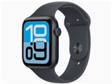 Apple Watch SE 3 GPS+Cellularモデル 44mm MEPH4J/A [ミッドナイトスポーツバンド S/M]