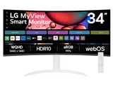 MyView Smart Monitor 34SR65QC-W [34インチ ホワイト]