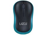 Lazos Bluetoothマウス L-BTM-BL [ブルー]