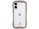 iFace Reflection 強化ガラスクリアケース iPhone 16用 [ベージュ]