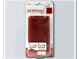 3DS用TPUプロテクト ANS-3D014RD [レッド]