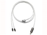 Astell&Kern×Crystal Cable PEF22-CRYSTAL-MMCX-2.5MM マイクロミニプラグ(4極)⇔MMCX [1.2m]