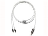 Astell&Kern×Crystal Cable PEF23-CRYSTAL-2-PIN-2.5MM マイクロミニプラグ(4極)⇔専用端子 [1.2m]