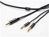 Clear force Nova 2nd generation 3.5φ Slim body double 2.5φ 2.5mm(4極)⇔ミニプラグx2 [1.2m]