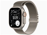 Apple Watch Ultra 3 GPS+Cellularモデル 49mm MEWW4J/A [ナチュラル・ナチュラルチタニウムミラネーゼループ S]