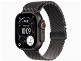 Apple Watch Ultra 3 GPS+Cellularモデル 49mm MF1N4J/A [ブラック・ブラックチタニウムミラネーゼループ S]