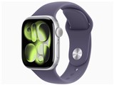 Apple Watch Series 11 GPS+Cellularモデル 42mm MF8J4J/A [シルバー・パープルフォグスポーツバンド M/L]