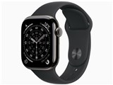 Apple Watch Series 11 GPS+Cellularモデル 42mm MF8R4J/A [スレートチタニウムケース・ブラックスポーツバンド S/M]