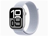 Apple Watch Series 10 GPS+Cellularモデル 46mm MWY23J/A [シルバー・ブルークラウドスポーツループ]
