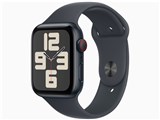 Apple Watch SE 第2世代 GPS+Cellularモデル 44mm MXGM3J/A [ミッドナイトスポーツバンド M/L]