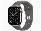 Apple Watch Series 11 GPS+Cellularモデル 46mm MFCW4J/A [ナチュラルチタニウムケース・ストーングレイスポーツバンド S/M]