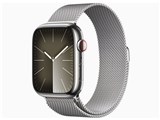 Apple Watch Series 9 GPS+Cellularモデル 45mm MRMQ3J/A [シルバーミラネーゼループ]
