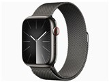 Apple Watch Series 9 GPS+Cellularモデル 45mm MRMX3J/A [グラファイトミラネーゼループ]