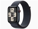 Apple Watch SE 第2世代 GPS+Cellularモデル 44mm MXGN3J/A [ミッドナイト・インクスポーツループ]