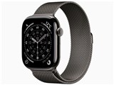 Apple Watch Series 11 GPS+Cellularモデル 46mm MFD34J/A [スレートチタニウムケース・スレートミラネーゼループ S/M]
