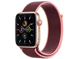 Apple Watch SE GPS+Cellularモデル 44mm MYEY2J/A [プラムスポーツループ]
