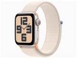 Apple Watch SE 第2世代 GPSモデル 40mm MR9W3J/A [スターライトスポーツループ]