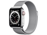 Apple Watch Series 6 GPS+Cellularモデル 40mm M06U3J/A [シルバーミラネーゼループ]