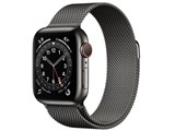 Apple Watch Series 6 GPS+Cellularモデル 40mm M06Y3J/A [グラファイトミラネーゼループ]