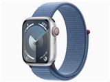 Apple Watch Series 9 GPS+Cellularモデル 41mm MRHX3J/A [シルバー/ウインターブルースポーツループ]