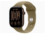 Apple Watch Series 12 GPSモデル 46mm MJEQ4X/A [ダークブロンズ・オリーブスポーツバンド S/M]